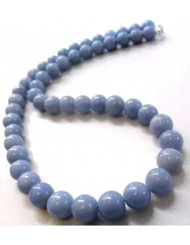 Angelite Collier 8mm.