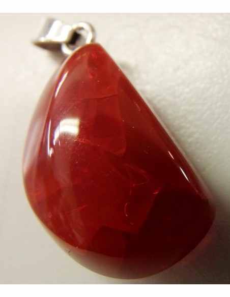 Opale de feu pendentif, Magnifique Opale de feu pendentif, Magnifique