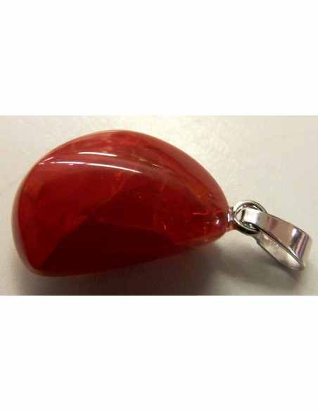 Opale de feu pendentif, Magnifique Opale de feu pendentif, Magnifique