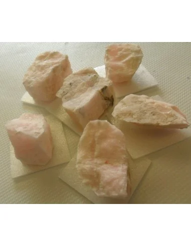 Manganocalcite brute, calcite rose