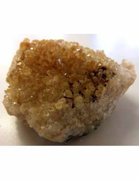 Citrine naturelle drusie Citrine naturelle drusie