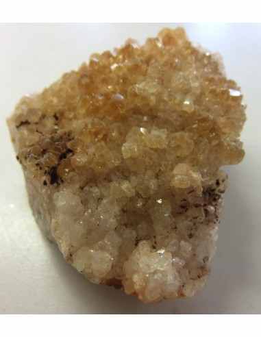 Citrine naturelle drusie