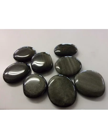 Obsidienne doré galet