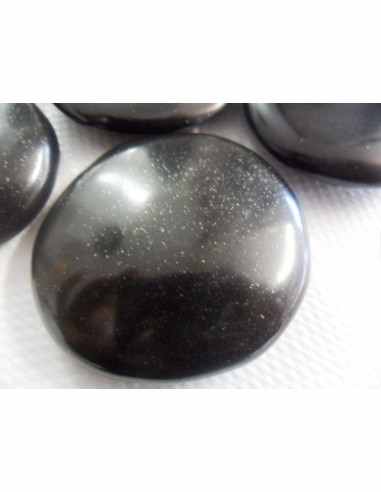 Obsidienne doré galet