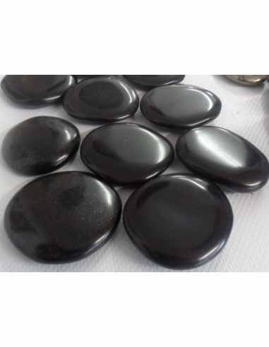 Obsidienne doré galet