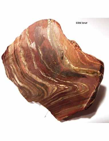 Fer de tigre, oeil de fér semi brut