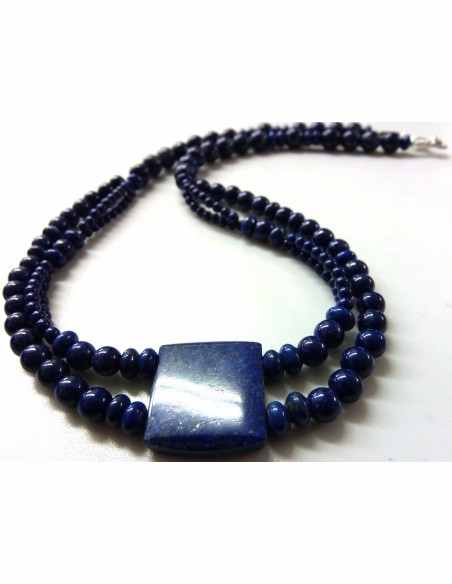 Collier lapis lazuli magnifique creation Collier lapis lazuli magnifique creation