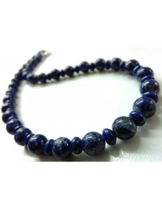 Collier lapis lazuli creation