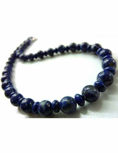 Collier lapis lazuli creation
