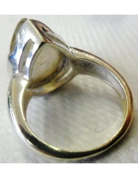 Quartz rutile en bague Quartz rutile en bague