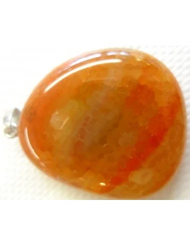 Agate de feu en pendentif