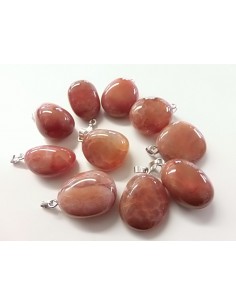 Agate de feu pendentif argent 2