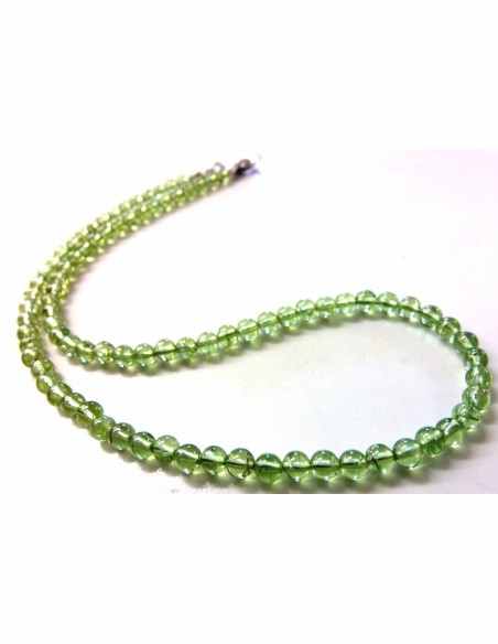 Péridot collier 5mm Péridot collier 5mm