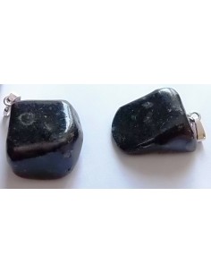 Kimberlite pendentif argent 2
