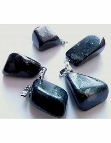 Kimberlite pendentif argent