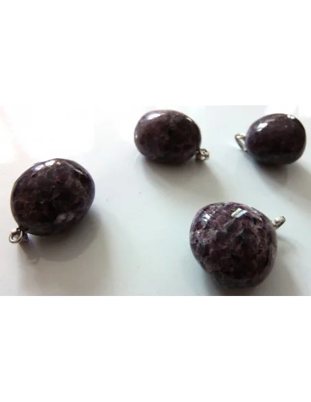 Lepidolite pendentif argent Lepidolite pendentif argent