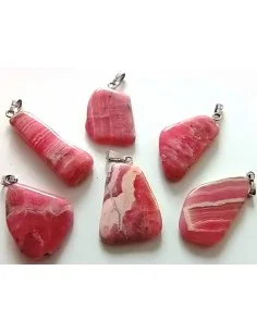 Rhodocrosite grand pendentif