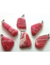 Rhodocrosite grand pendentif