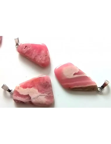 Rhodocrosite grand pendentif