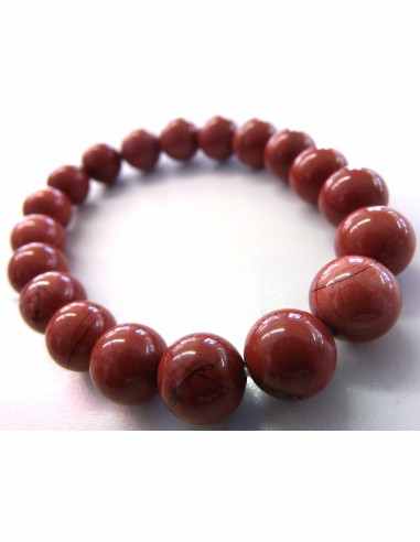 Jaspe rouge bracelet 10mm
