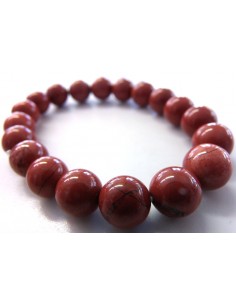 Jaspe rouge bracelet 10mm 2