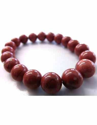 Jaspe rouge bracelet 10mm