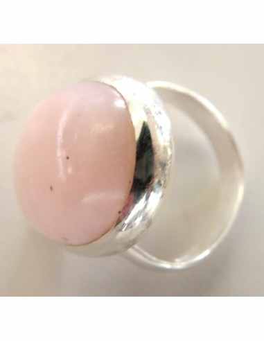 Opale rose bague