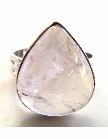 Quartz rose argent bague Quartz rose argent bague