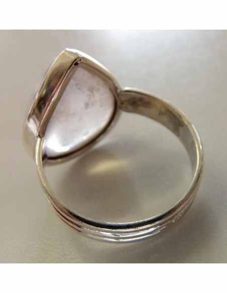 Quartz rose argent bague Quartz rose argent bague