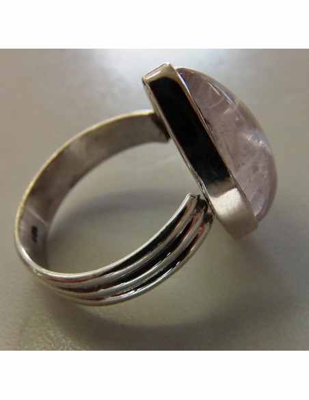 Quartz rose argent bague Quartz rose argent bague