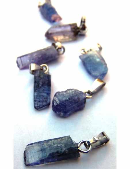 Tanzanite cristal en pendentif