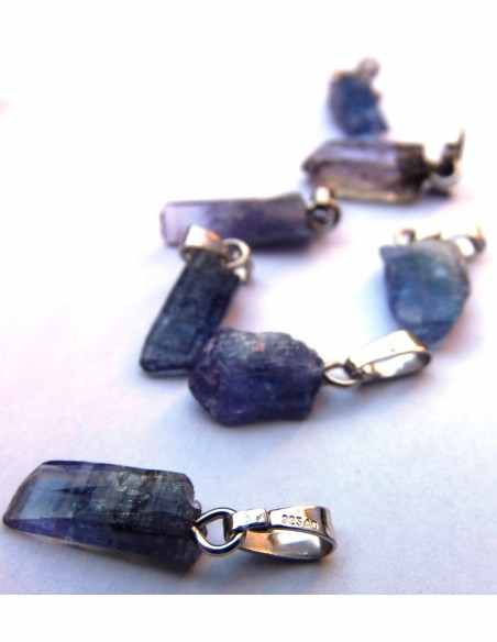 Tanzanite cristal en pendentif