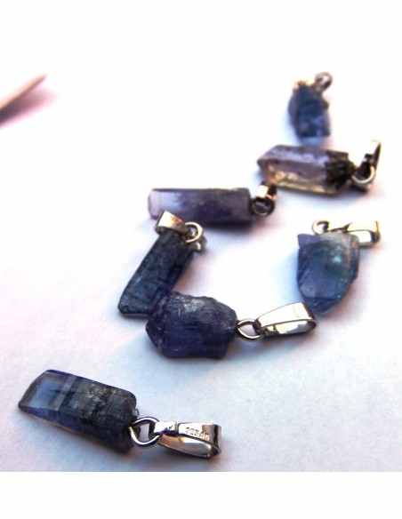 Tanzanite cristal en pendentif