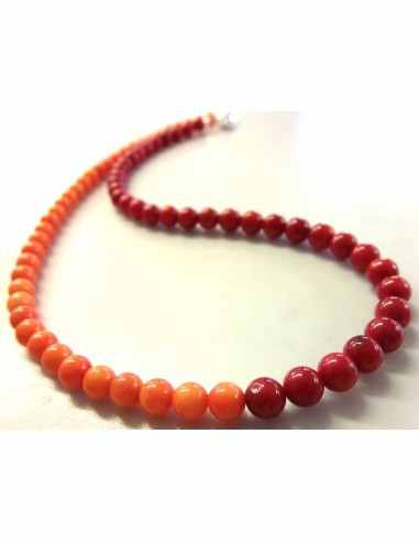 Corail rouge collier