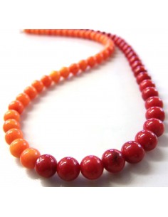 Corail rouge collier