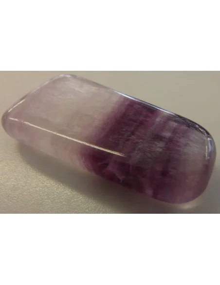 Fluorite pierre percé - pendentif