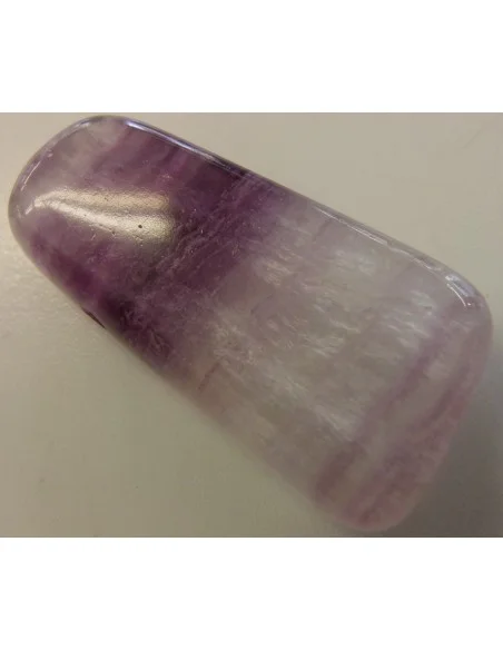 Fluorite pierre percé - pendentif