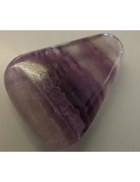 Fluorite pierre percé - pendentif