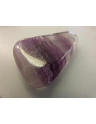 Fluorite pierre percé - pendentif
