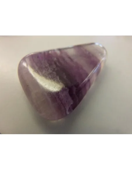 Fluorite pierre percé - pendentif