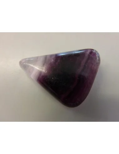 Fluorite pierre percé - pendentif