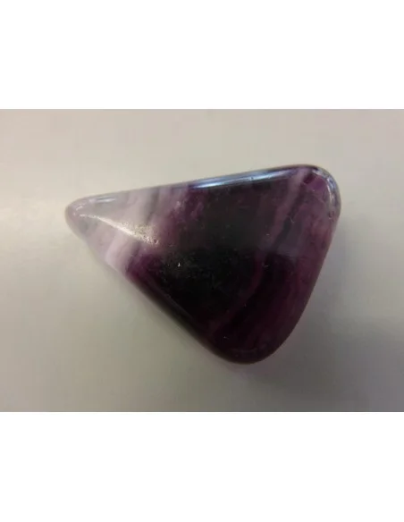 Fluorite pierre percé - pendentif