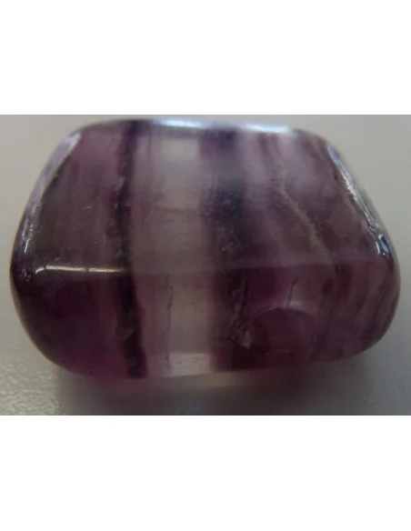 Fluorite pierre percé - pendentif