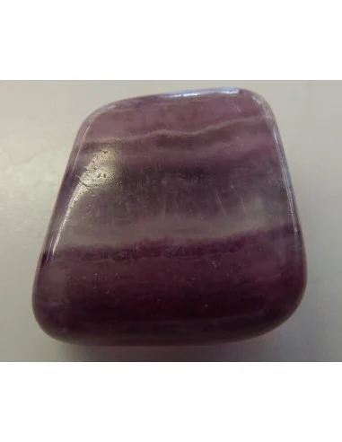 Fluorite pierre percé - pendentif