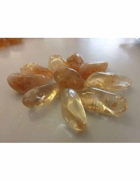 Citrine polis 5 à 7g