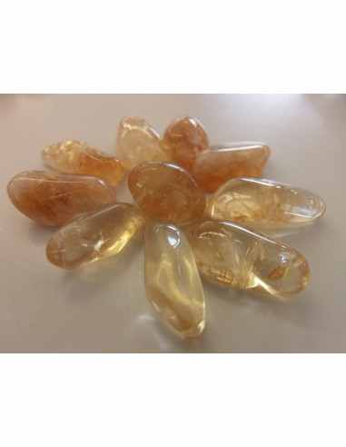 Citrine polis 5 à 7g