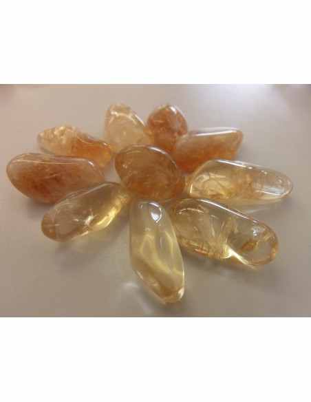 Citrine polis 5 à 7g