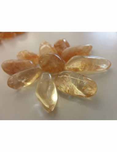 Citrine polis 5 à 7g