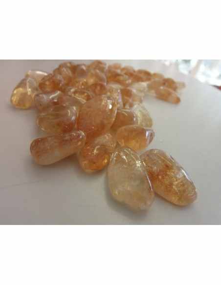 Citrine polis 5 à 7g