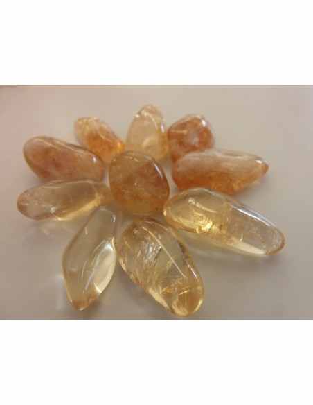 Citrine polis 5 à 7g